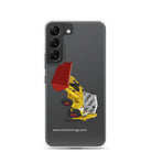 JCB Clear Case for Samsung® Samsung Galaxy S22 JCB 3CX White Cabin 2WD | Clear Case for Samsung® Quality Farmers Merch