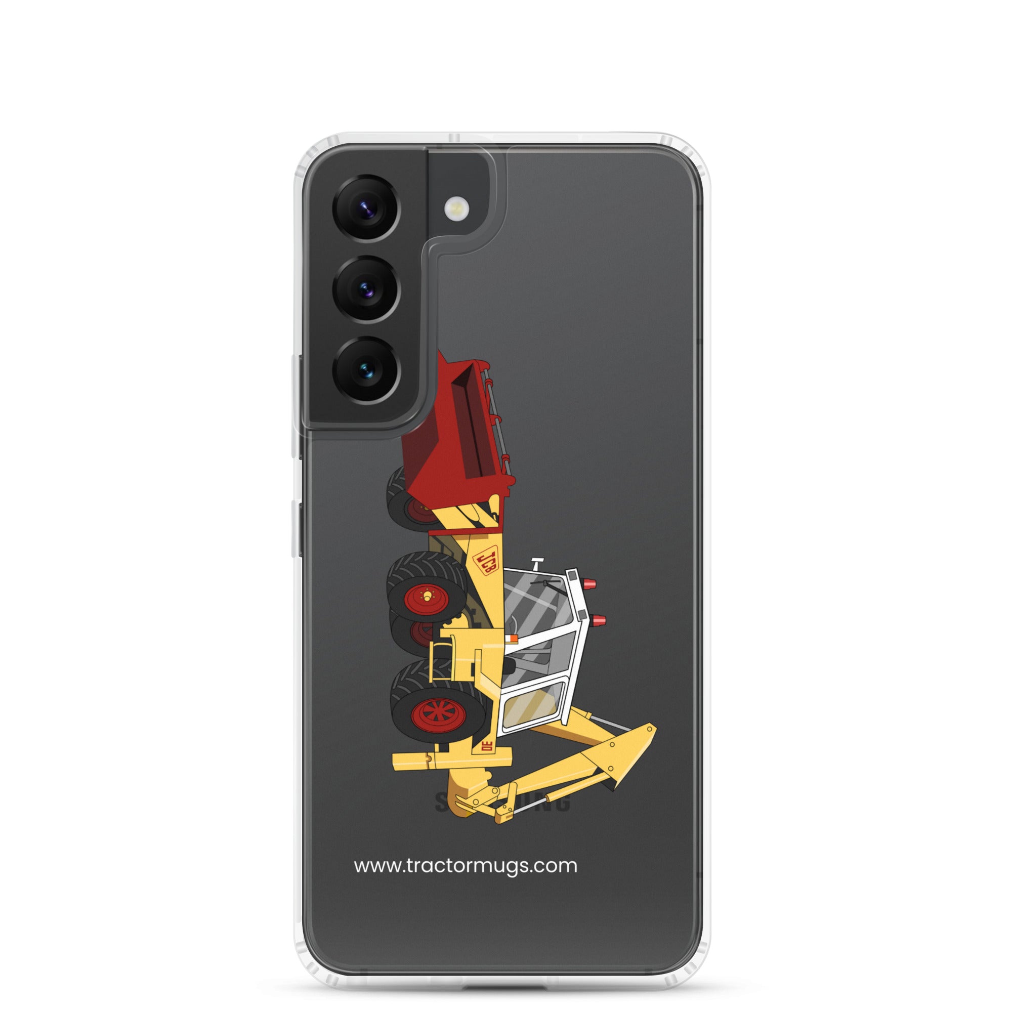 JCB Clear Case for Samsung® Samsung Galaxy S22 JCB 3D (1975) | Clear Case for Samsung® Quality Farmers Merch