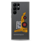 JCB Clear Case for Samsung® Samsung Galaxy S22 Ultra JCB 3C (1975) | Clear Case for Samsung® Quality Farmers Merch