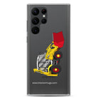 JCB Clear Case for Samsung® Samsung Galaxy S22 Ultra JCB 3CX 70th Anniversary Edition | Clear Case for Samsung® Quality Farmers Merch