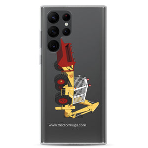 JCB Clear Case for Samsung® Samsung Galaxy S22 Ultra JCB 3D (1975) | Clear Case for Samsung® Quality Farmers Merch