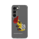 JCB Clear Case for Samsung® Samsung Galaxy S23 JCB 3CX White Cabin 2WD | Clear Case for Samsung® Quality Farmers Merch