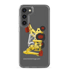 JCB Clear Case for Samsung® Samsung Galaxy S23 Plus JCB 3C II Backhoe | Clear Case for Samsung® Quality Farmers Merch