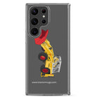 JCB Clear Case for Samsung® Samsung Galaxy S23 Ultra JCB 4D Backhoe | Clear Case for Samsung® Quality Farmers Merch