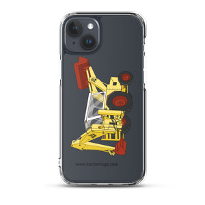 JCB iPhone 15 Plus JCB 3C II Backhoe | Clear Case for iPhone® Quality Farmers Merch