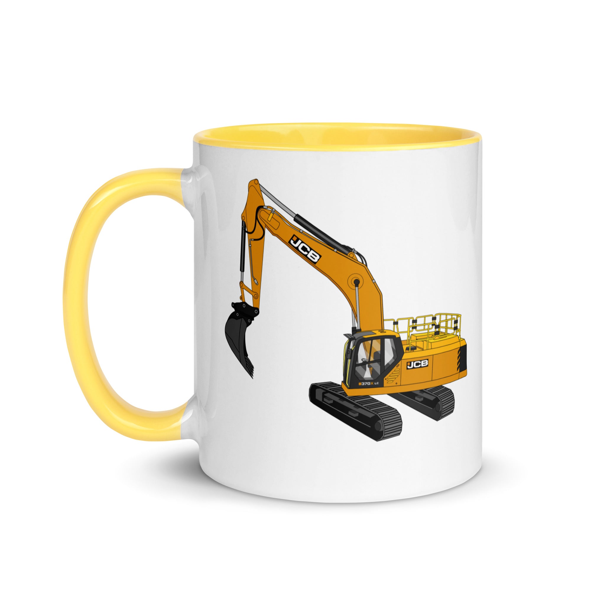 JCB JCB 370 LC | Mug with Color Inside Quality Farmers Merch