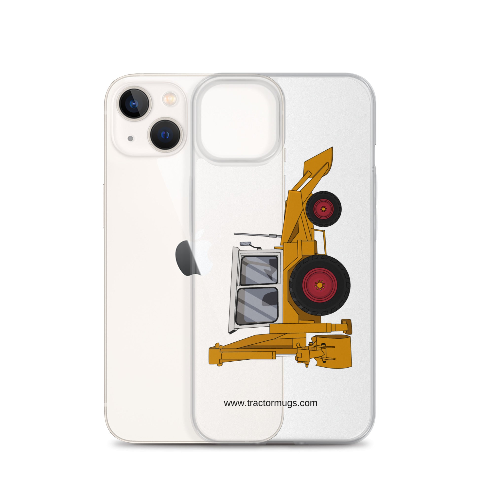 JCB JCB 3C (1975) | Clear Case for iPhone® Quality Farmers Merch