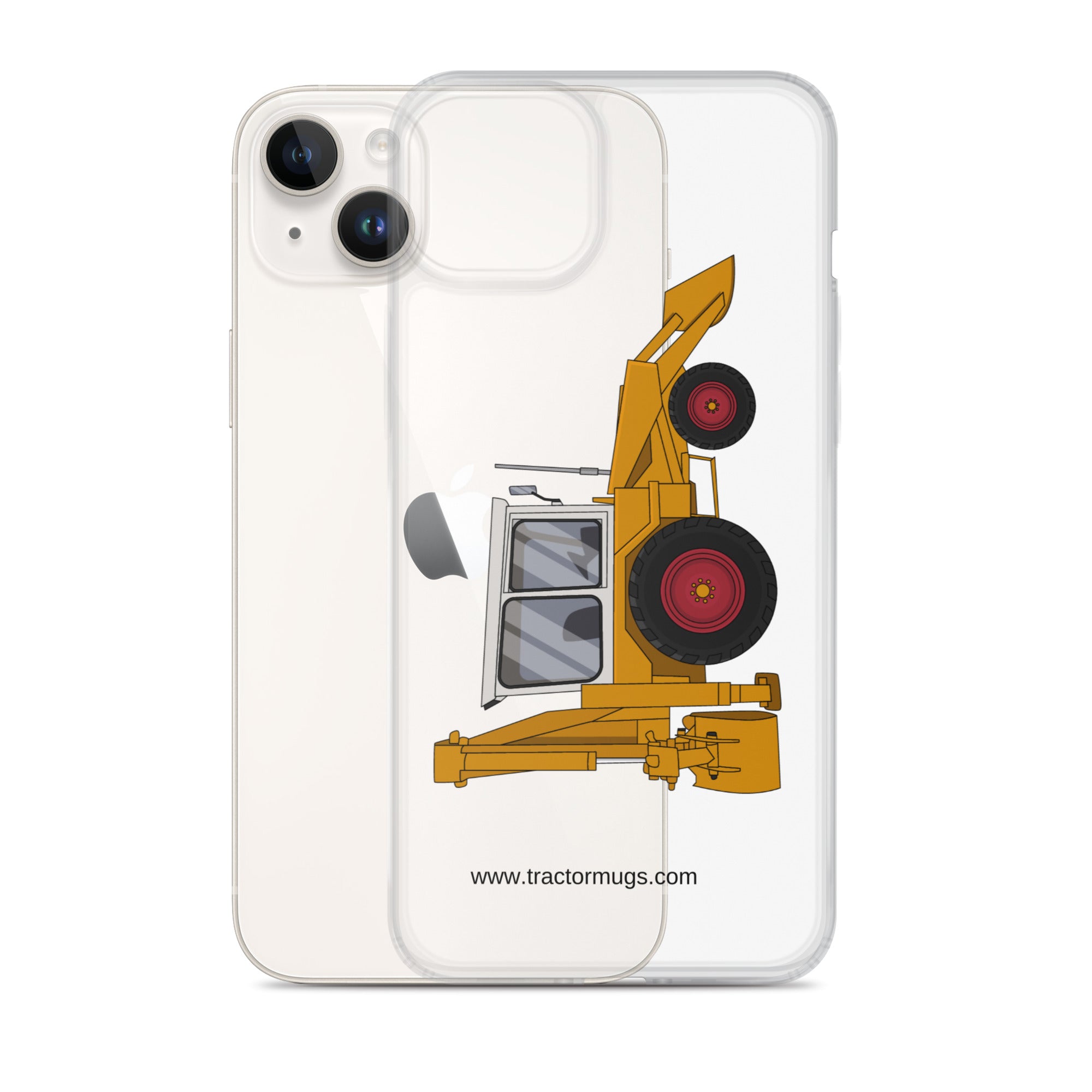 JCB JCB 3C (1975) | Clear Case for iPhone® Quality Farmers Merch