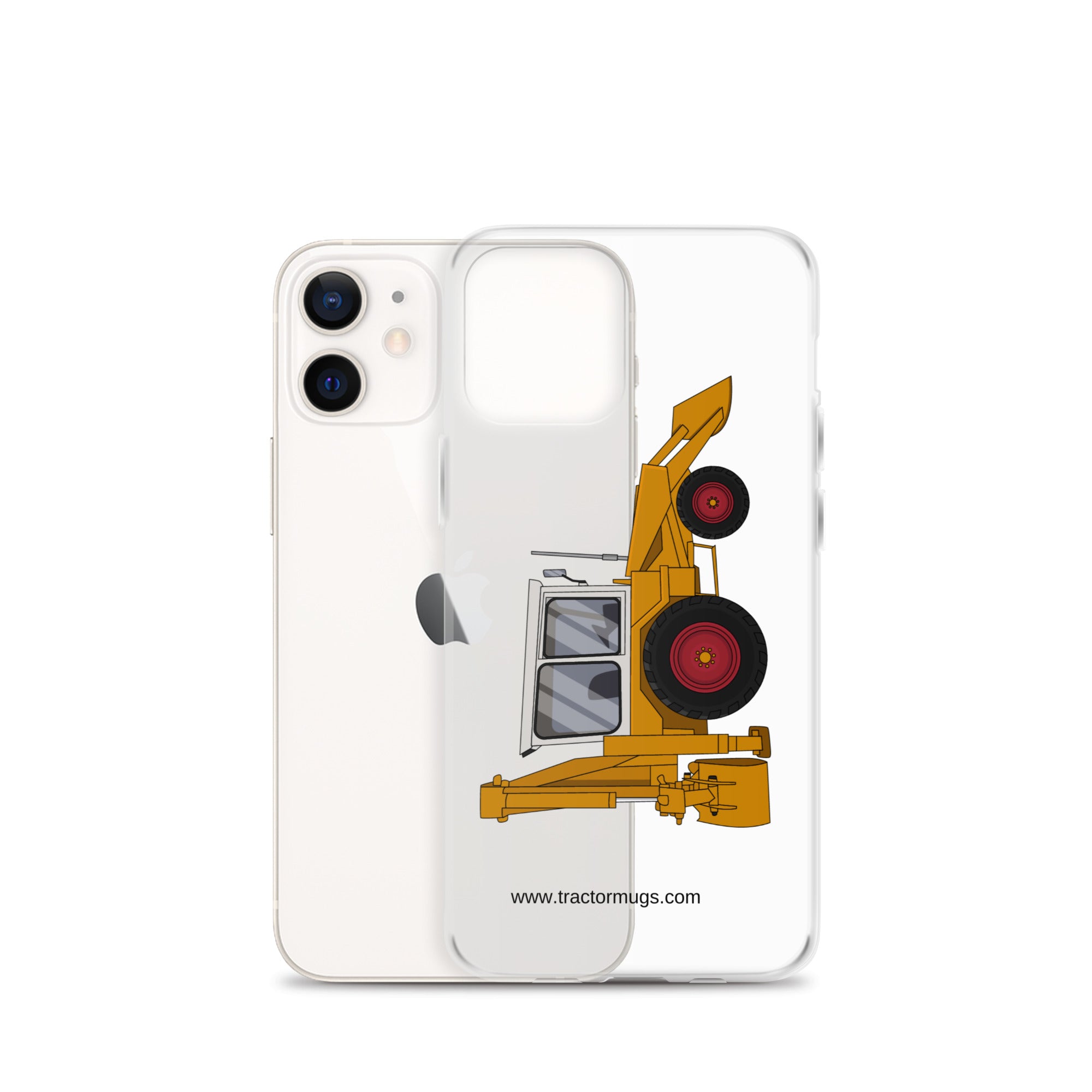 JCB JCB 3C (1975) | Clear Case for iPhone® Quality Farmers Merch