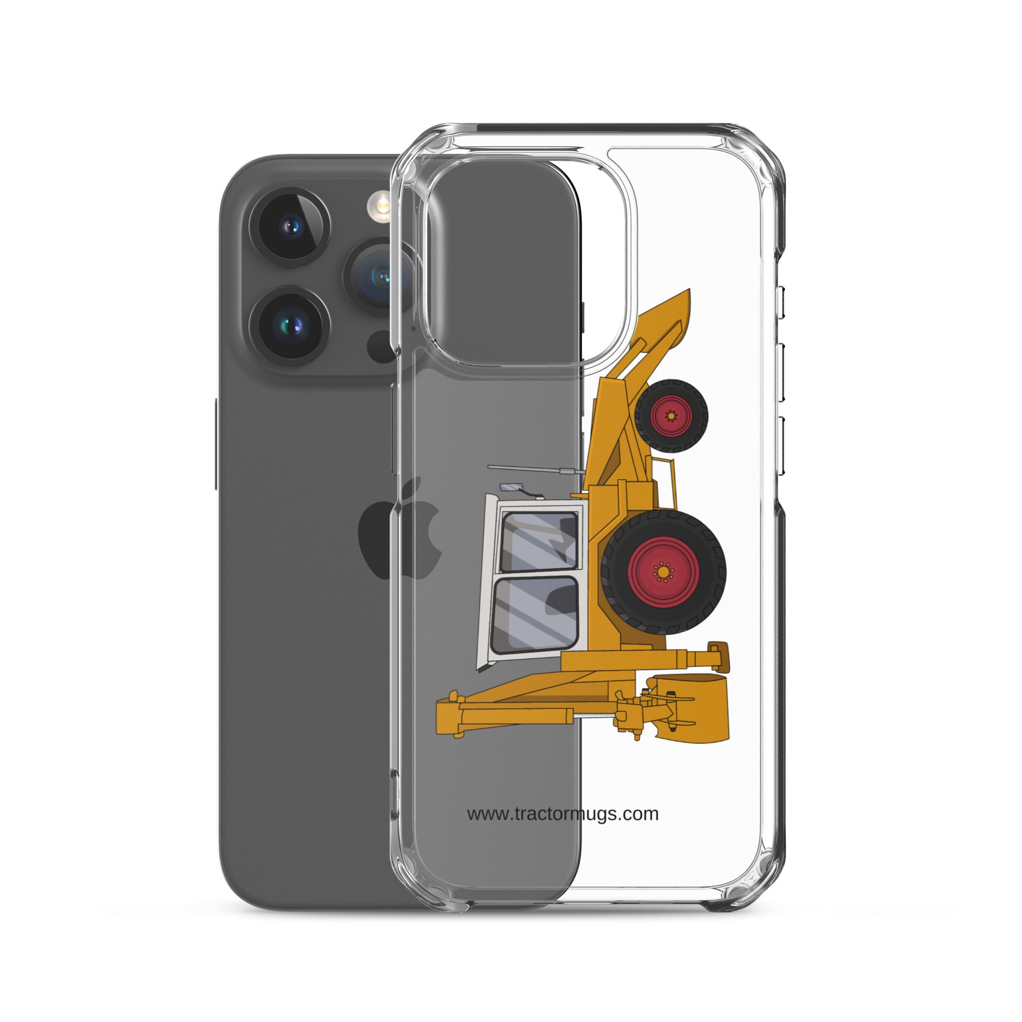 JCB JCB 3C (1975) | Clear Case for iPhone® Quality Farmers Merch