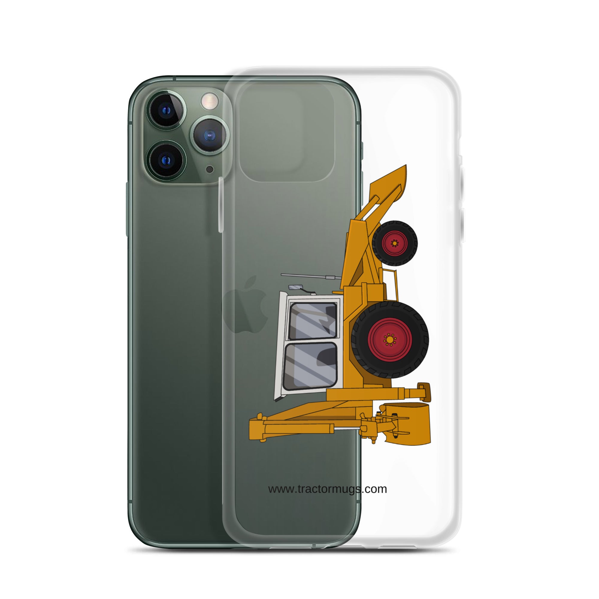 JCB JCB 3C (1975) | Clear Case for iPhone® Quality Farmers Merch