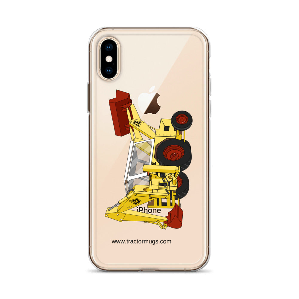 JCB JCB 3C II Backhoe | Clear Case for iPhone® Quality Farmers Merch