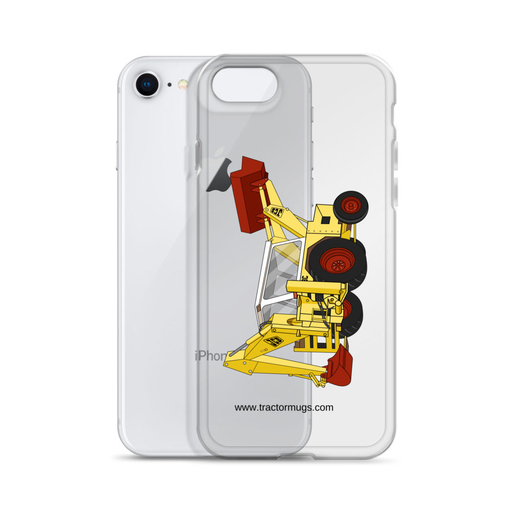 JCB JCB 3C II Backhoe | Clear Case for iPhone® Quality Farmers Merch