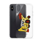 JCB JCB 3C II Backhoe | Clear Case for iPhone® Quality Farmers Merch