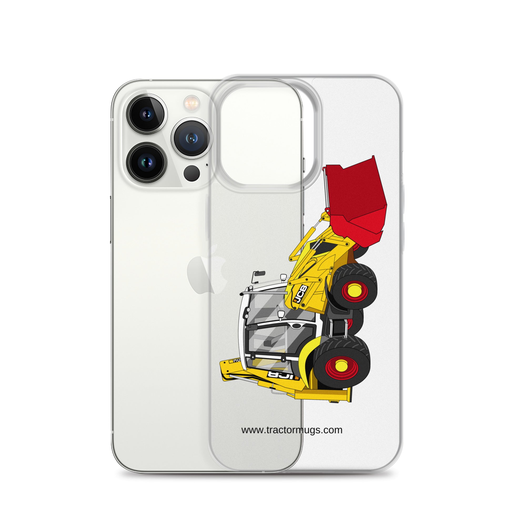 JCB JCB 3CX 70th Anniversary Edition | Clear Case for iPhone® Quality Farmers Merch