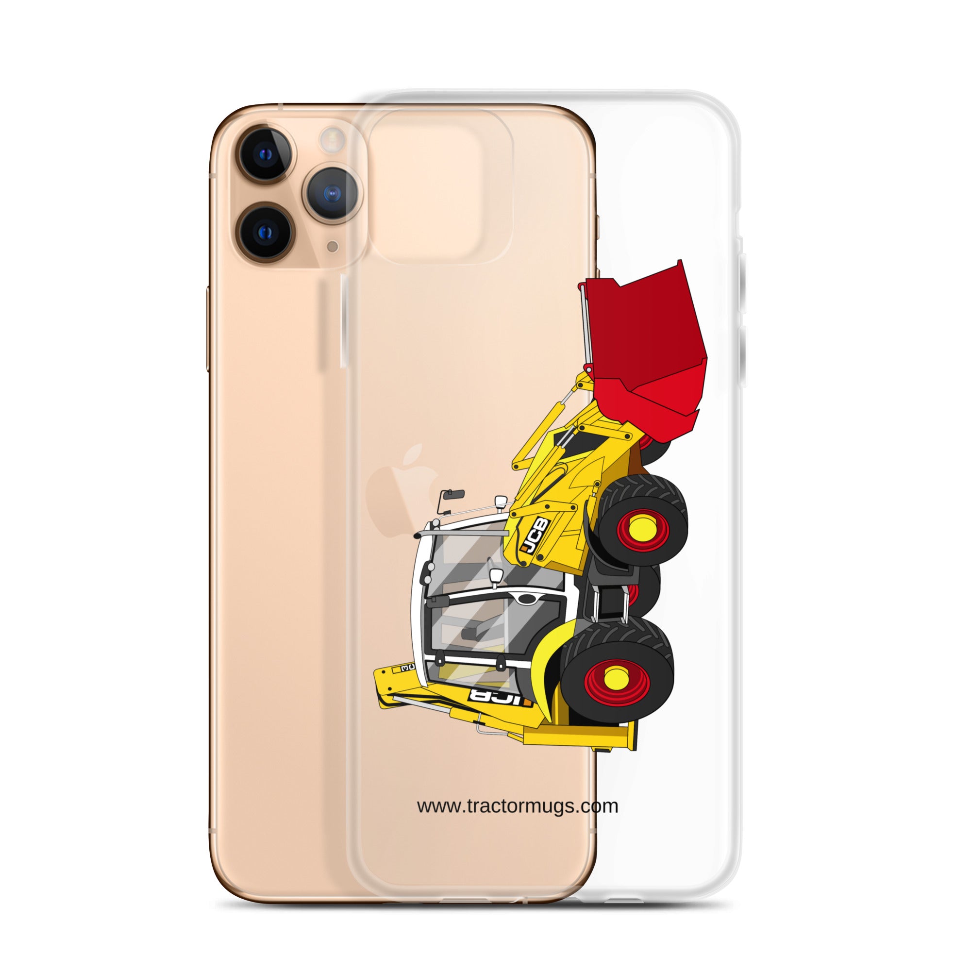 JCB JCB 3CX 70th Anniversary Edition | Clear Case for iPhone® Quality Farmers Merch