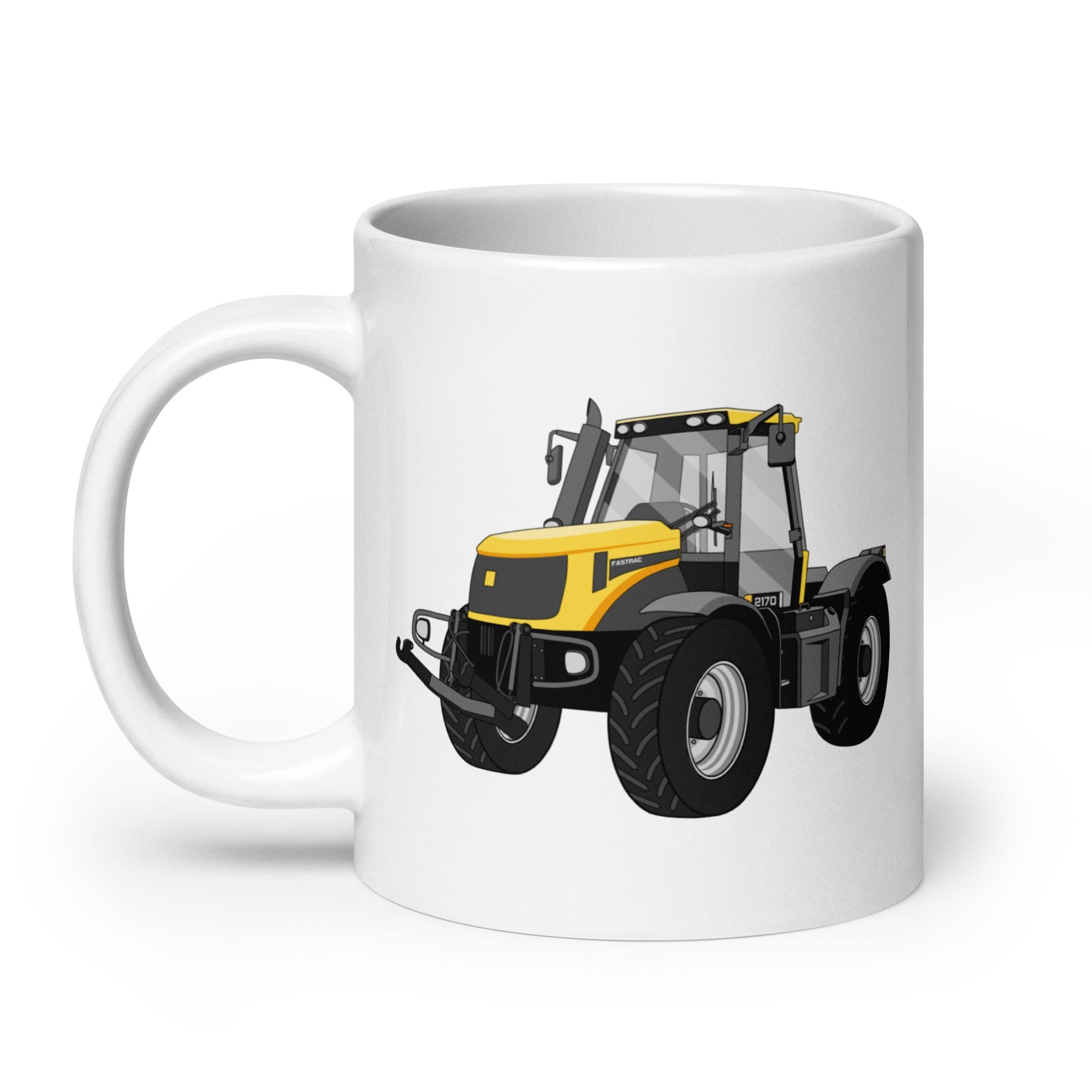 JCB JCB Fastrac 2170 | White glossy mug Quality Farmers Merch