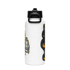 JCB JCB Fastrac 4220 Icon | Stainless steel water bottle with a straw lid Quality Farmers Merch