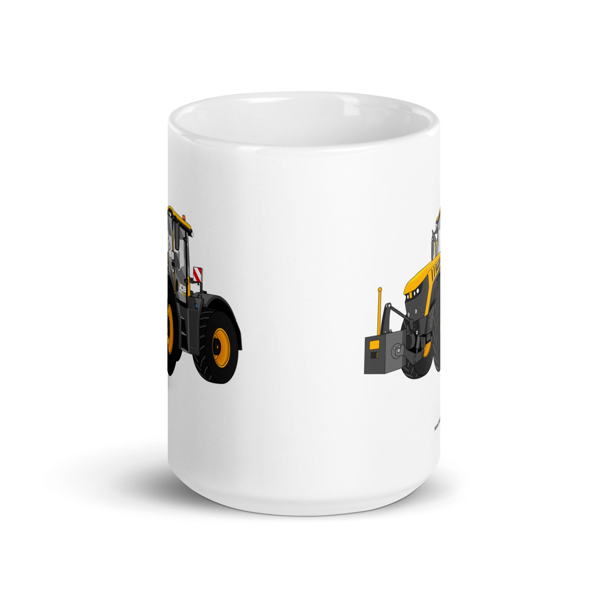 JCB JCB Fastrac 4220 Icon | White glossy mug Quality Farmers Merch