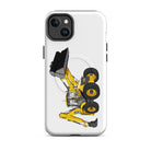 JCB MagSafe® Tough Case for iPhone® iPhone 14 Plus JCB 5CX Backhoe | MagSafe® tough case for iPhone® Quality Farmers Merch