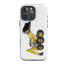 JCB MagSafe® Tough Case for iPhone® iPhone 16 Pro Max JCB 5CX Backhoe | MagSafe® tough case for iPhone® Quality Farmers Merch