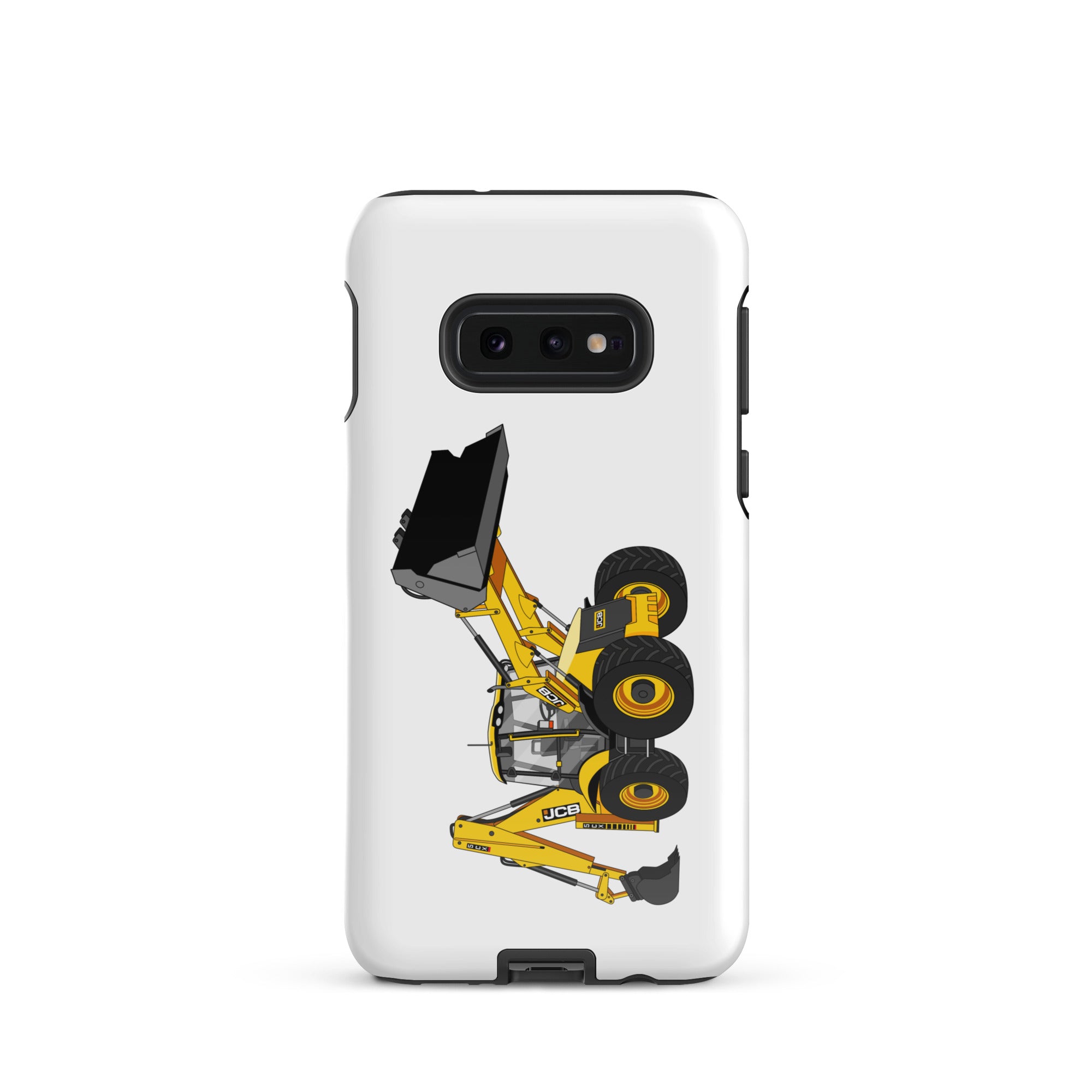 JCB Tough case for Samsung® Samsung Galaxy S10e JCB 5CX Backhoe | Tough case for Samsung® Quality Farmers Merch