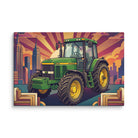 John Deere 12″×18″ John Deere 7810 | Art Deco Canvas Quality Farmers Merch