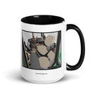 John Deere Black / 15 oz John Deere 7810 Cabin | Mug with Color Inside Quality Farmers Merch