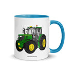 John Deere Blue / 11 oz John Deere 6155 M | Mug with Color Inside Quality Farmers Merch