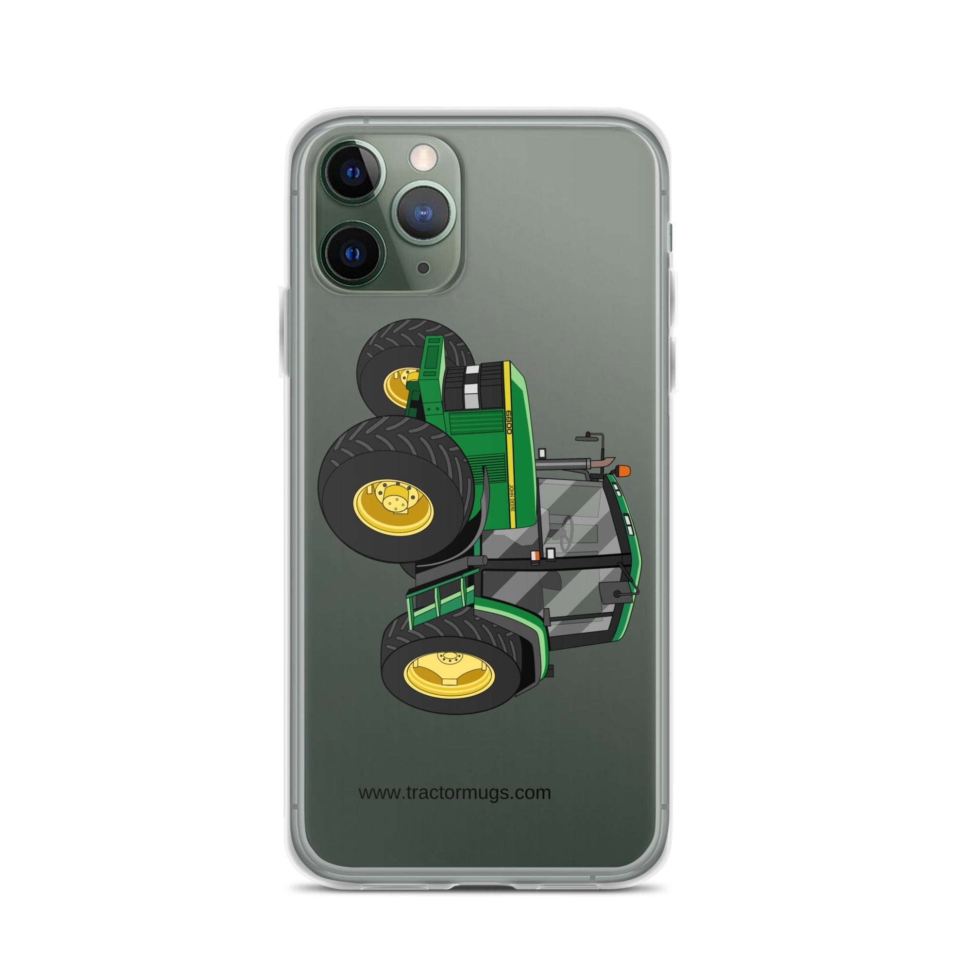 John Deere Clear Case for iPhone® iPhone 11 Pro John Deere 6800   |  Clear Case for iPhone® Quality Farmers Merch