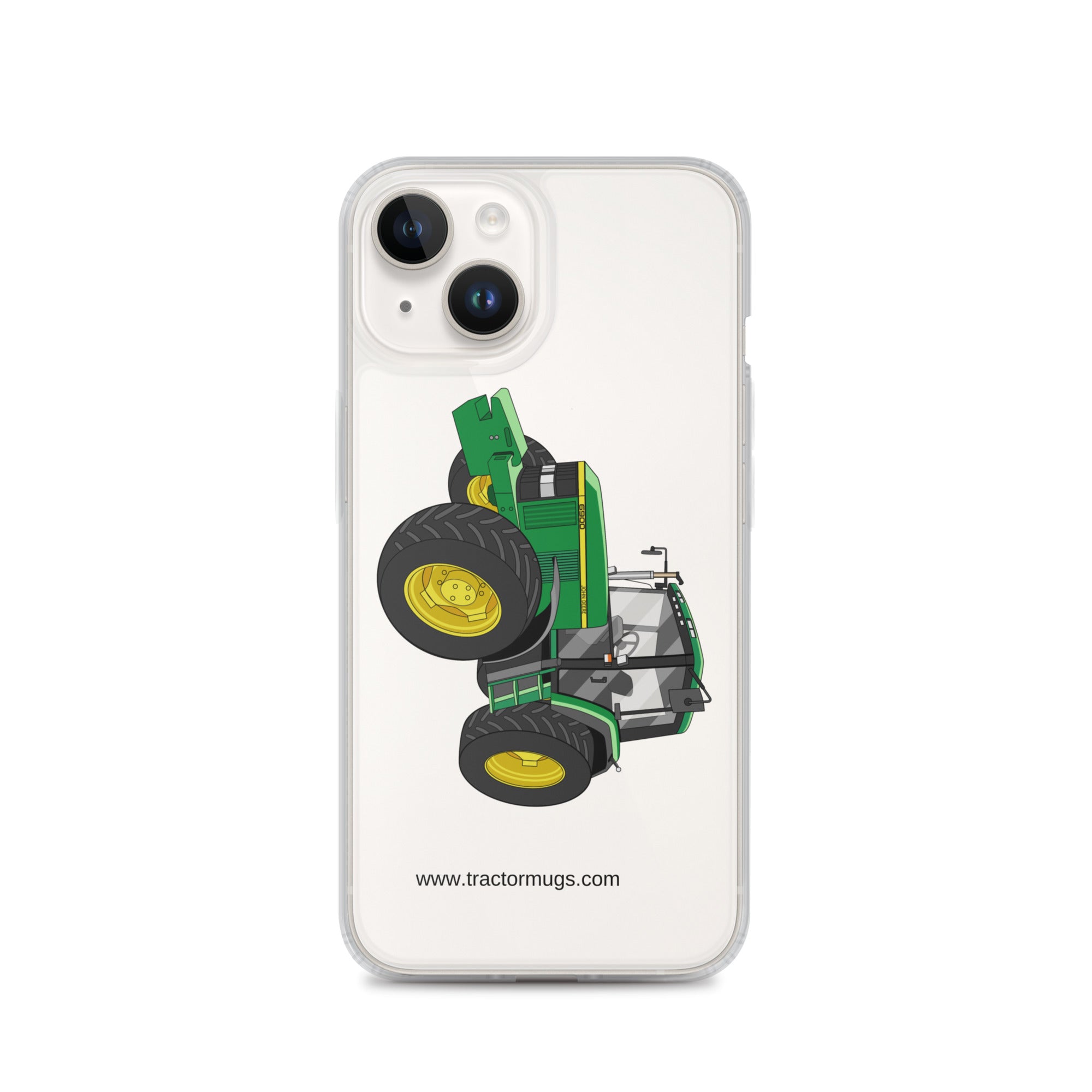 John Deere Clear Case for iPhone® iPhone 14 John Deere 6900  |  Clear Case for iPhone® Quality Farmers Merch