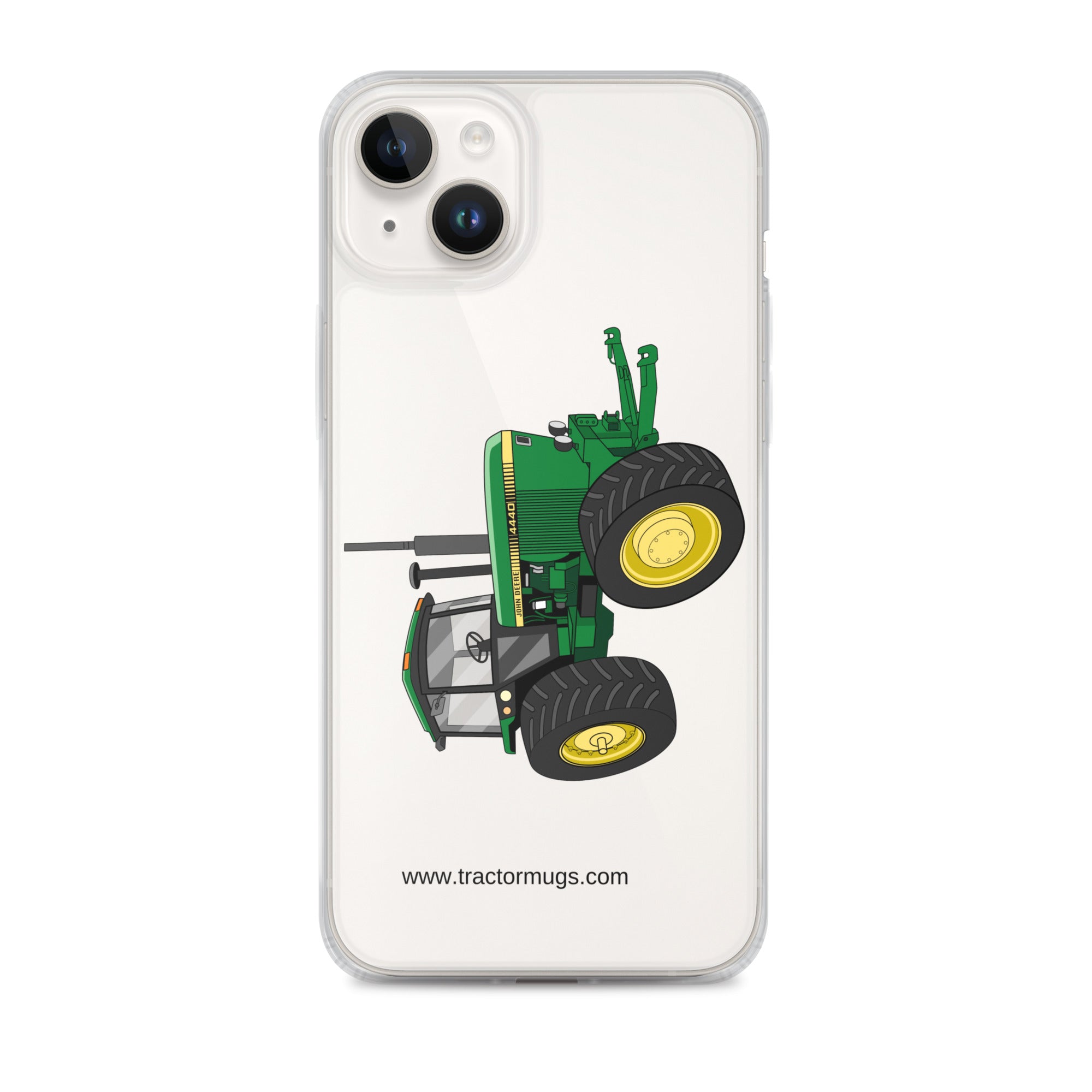 John Deere Clear Case for iPhone® iPhone 14 Plus John Deere 4440 4WD  |  Clear Case for iPhone® Quality Farmers Merch