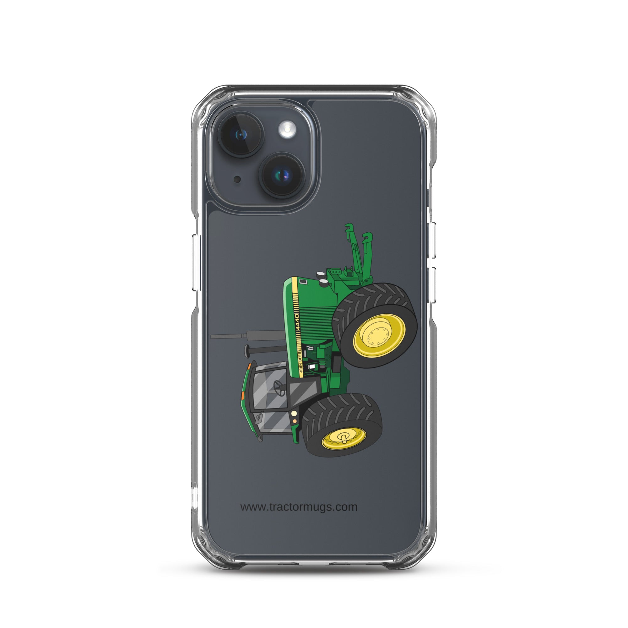 John Deere Clear Case for iPhone® iPhone 15 John Deere 4440 4WD  |  Clear Case for iPhone® Quality Farmers Merch