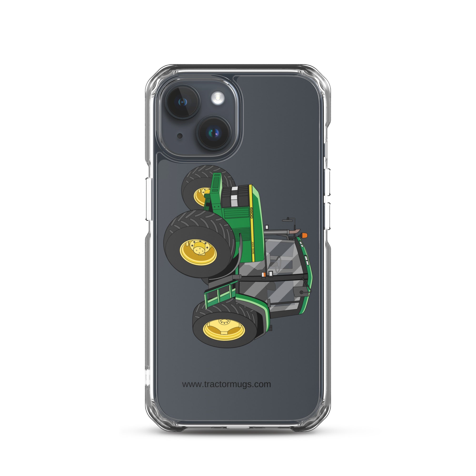 John Deere Clear Case for iPhone® iPhone 15 John Deere 6800   |  Clear Case for iPhone® Quality Farmers Merch