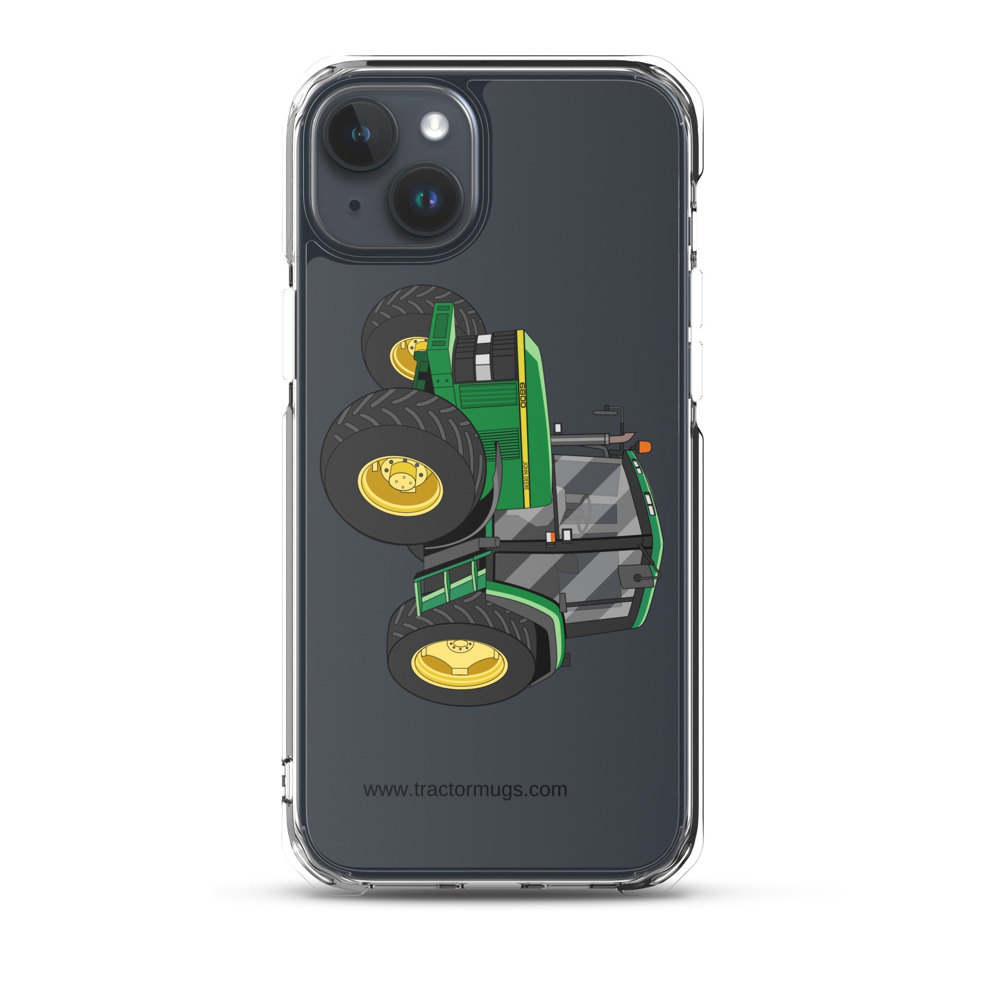 John Deere Clear Case for iPhone® iPhone 15 Plus John Deere 6800   |  Clear Case for iPhone® Quality Farmers Merch
