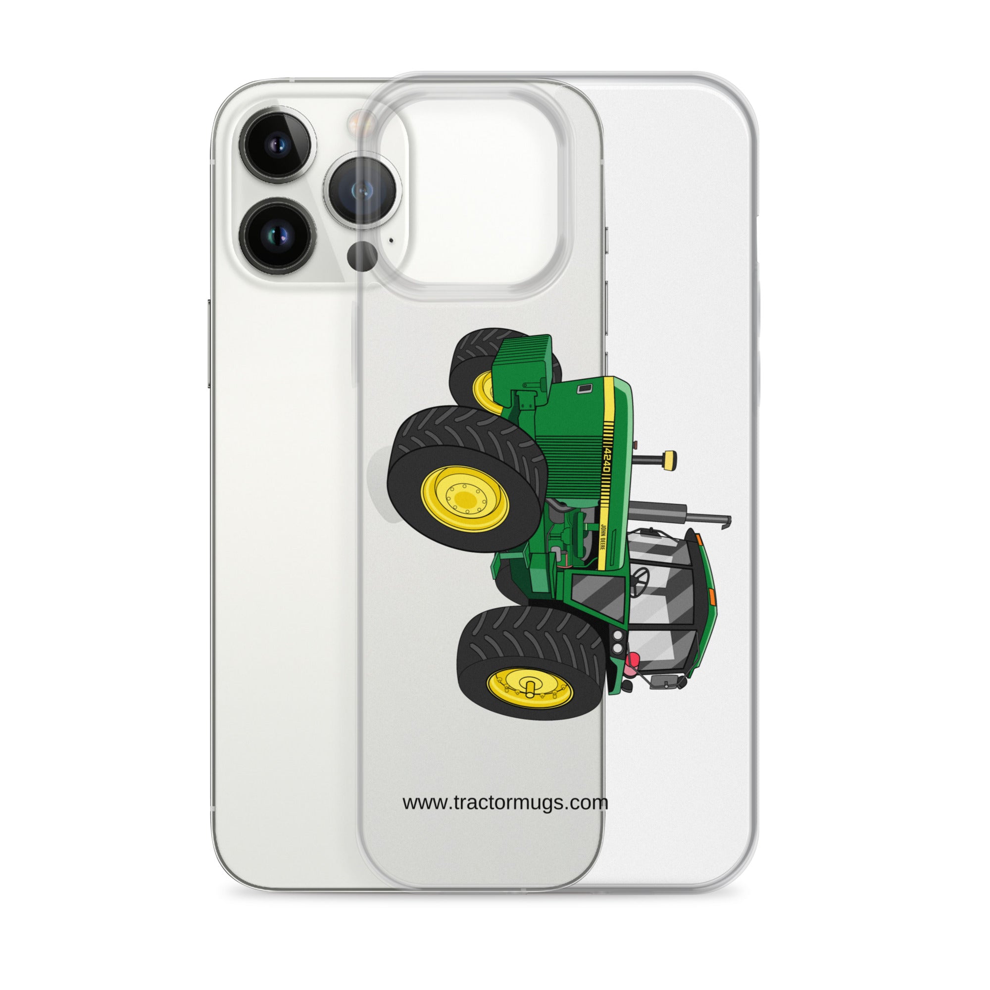 John Deere Clear Case for iPhone® John Deere 4240  |  Clear Case for iPhone® Quality Farmers Merch