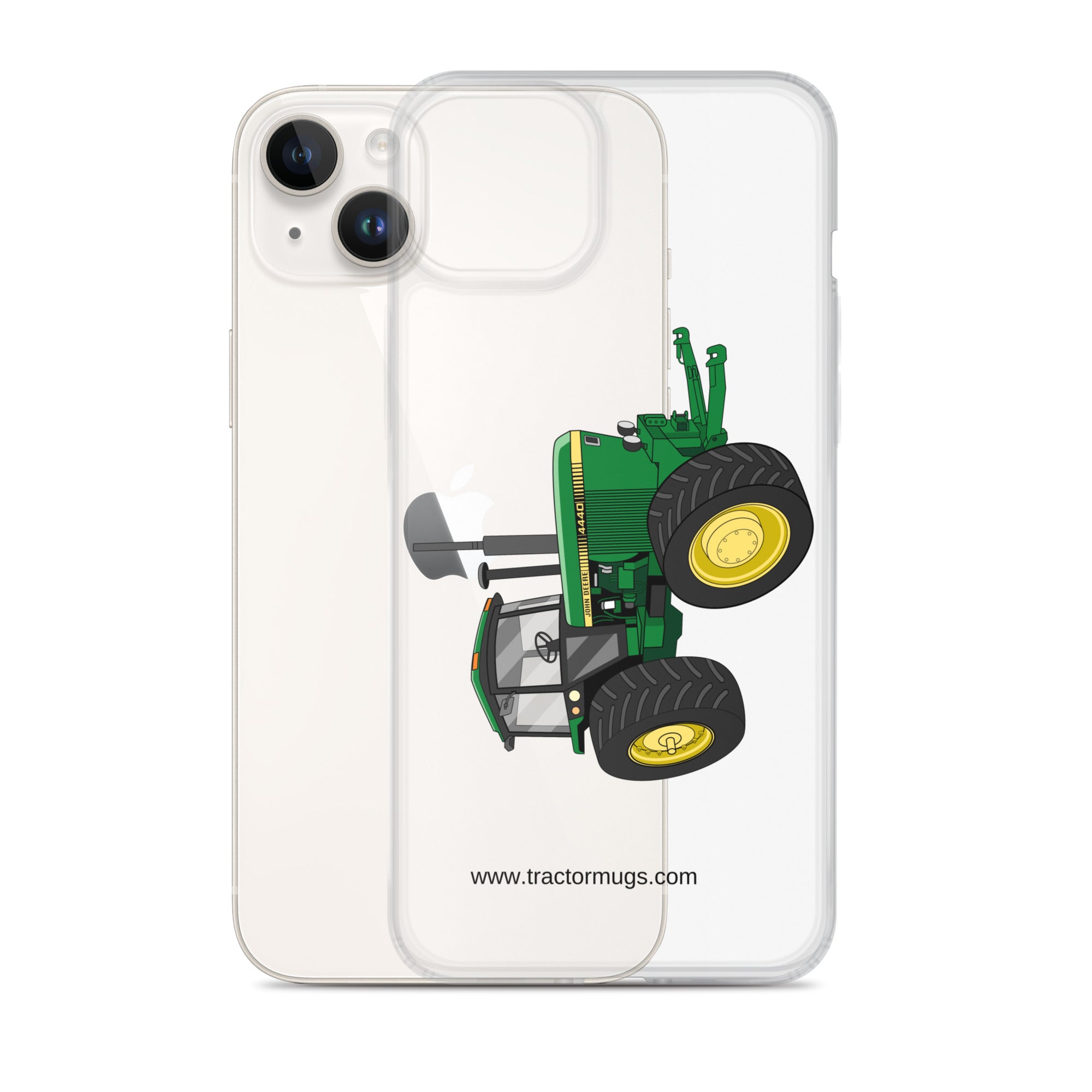 John Deere Clear Case for iPhone® John Deere 4440 4WD  |  Clear Case for iPhone® Quality Farmers Merch