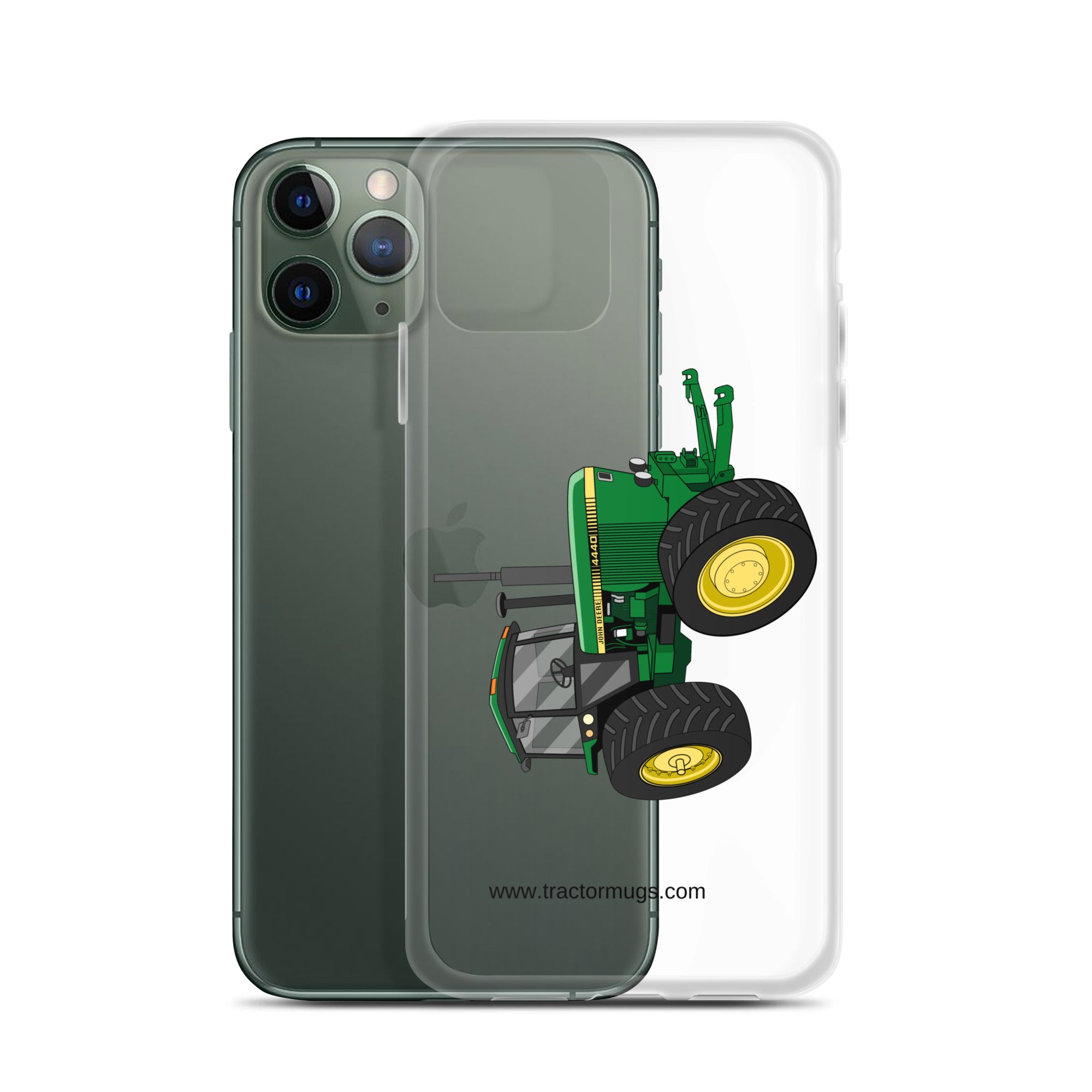 John Deere Clear Case for iPhone® John Deere 4440 4WD  |  Clear Case for iPhone® Quality Farmers Merch