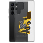 John Deere Clear Case for Samsung® John Deere 410G Backhoe | Clear Case for Samsung® Quality Farmers Merch