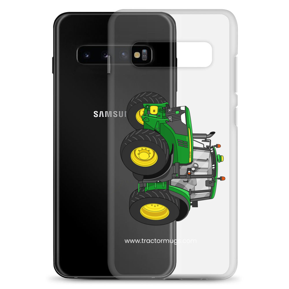 John Deere Clear Case for Samsung® John Deere 6120 M | Clear Case for Samsung® Quality Farmers Merch