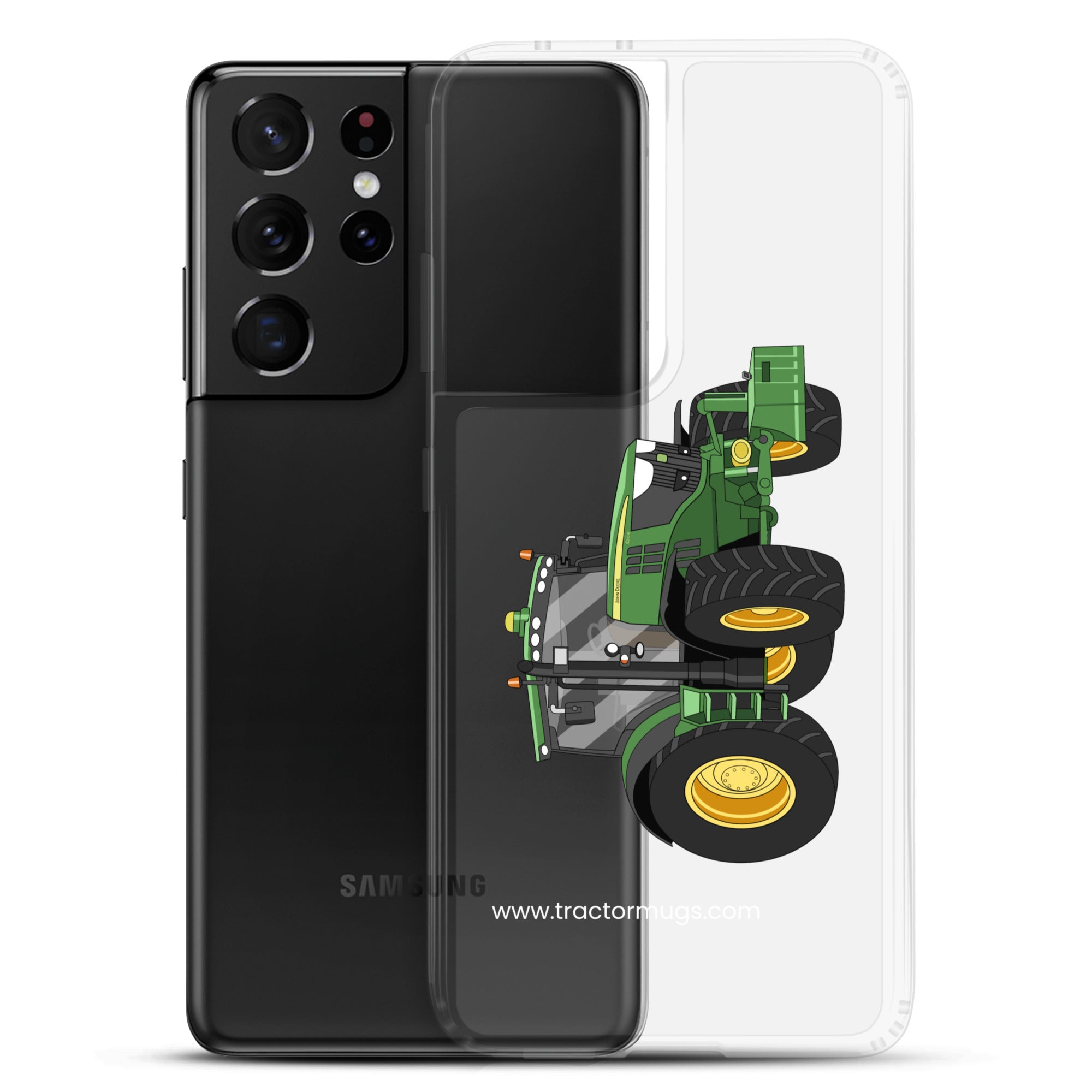 John Deere Clear Case for Samsung® John Deere 6210 R | Clear Case for Samsung® Quality Farmers Merch