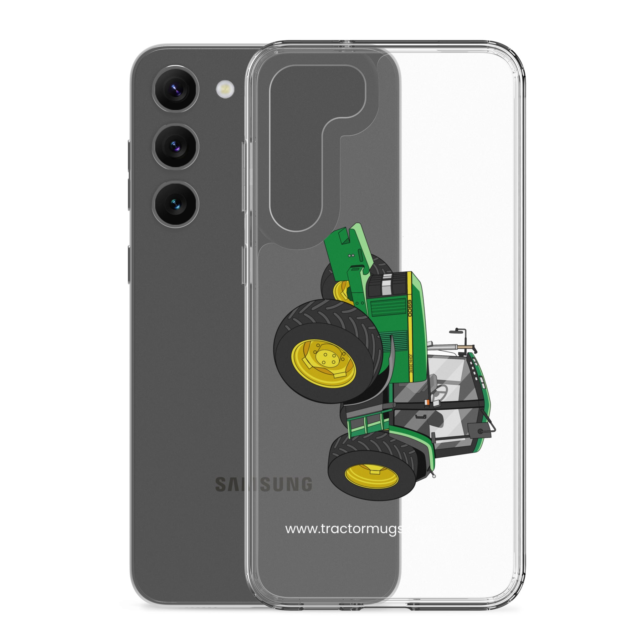 John Deere Clear Case for Samsung® John Deere 6900 | Clear Case for Samsung® Quality Farmers Merch