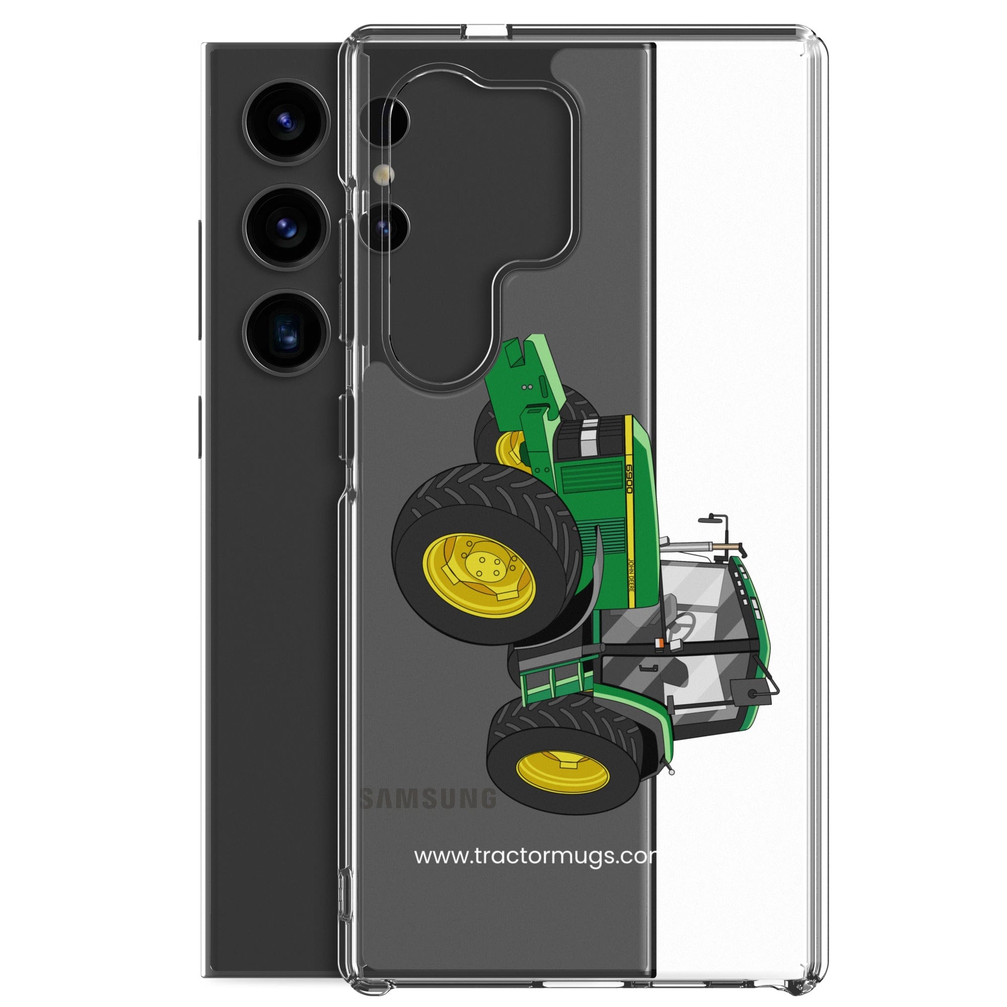 John Deere Clear Case for Samsung® John Deere 6900  | Clear Case for Samsung® Quality Farmers Merch