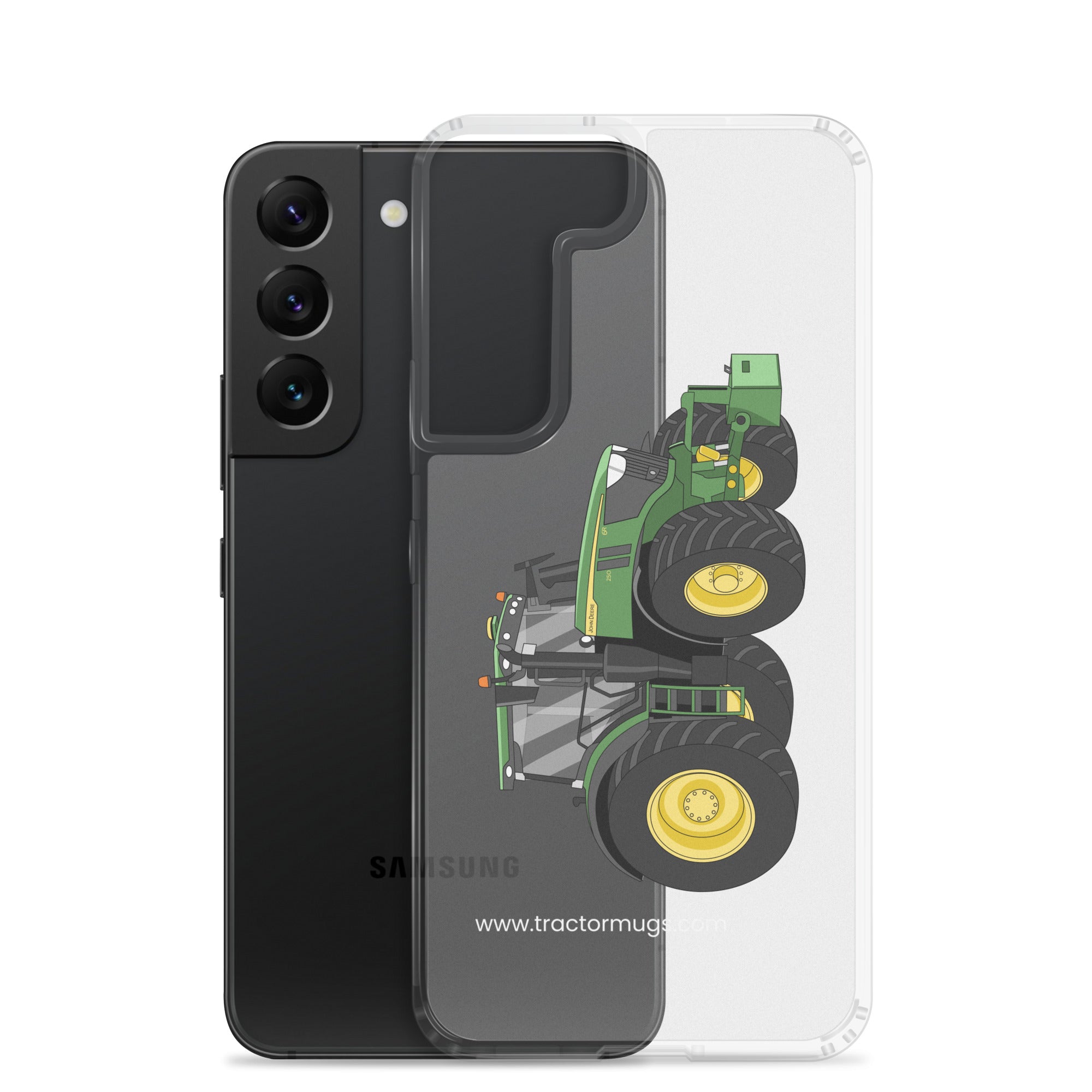 John Deere Clear Case for Samsung® John Deere 6R | Clear Case for Samsung® Quality Farmers Merch