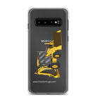 John Deere Clear Case for Samsung® Samsung Galaxy S10 John Deere 410G Backhoe | Clear Case for Samsung® Quality Farmers Merch