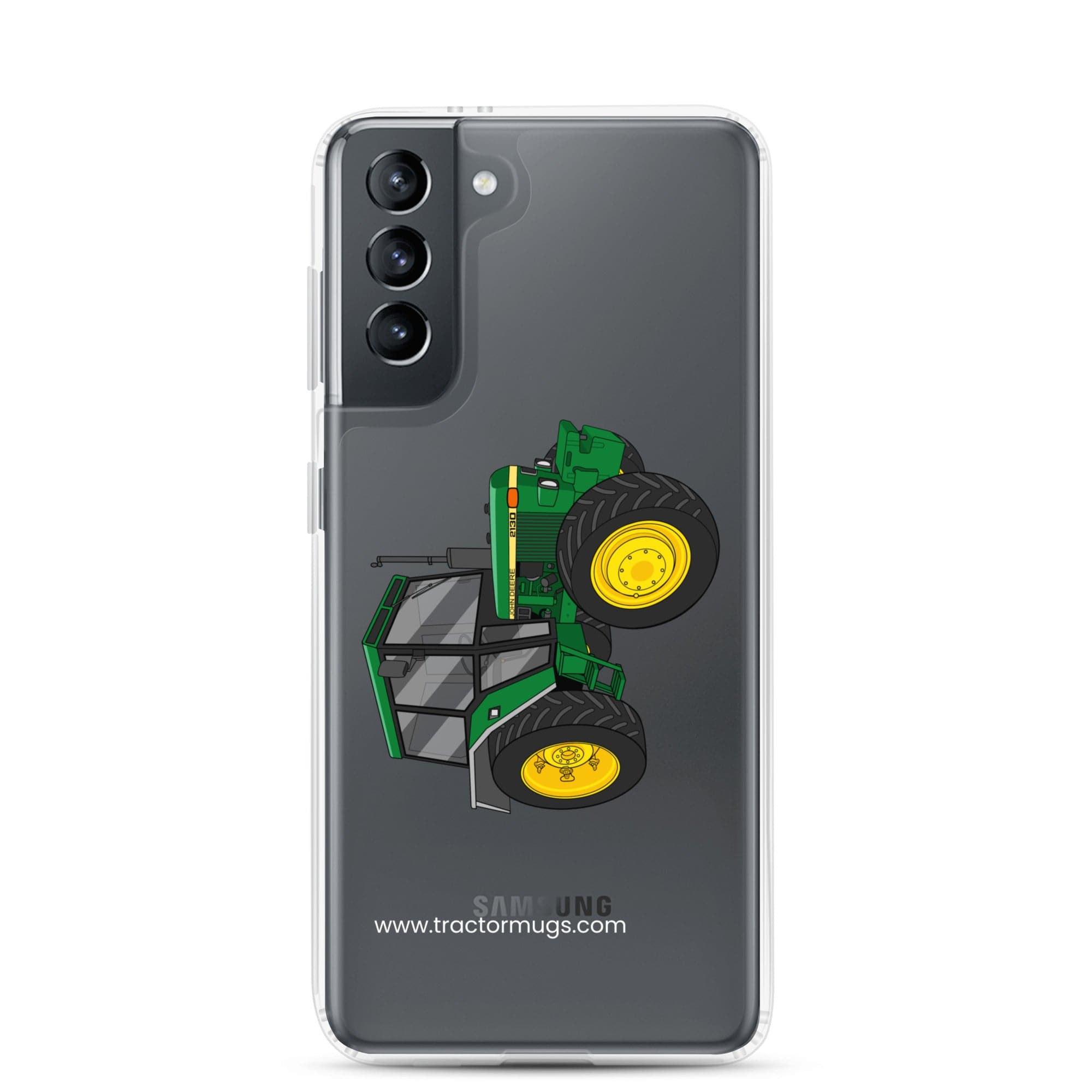John Deere Clear Case for Samsung® Samsung Galaxy S21 John Deere 2130 | Clear Case for Samsung® Quality Farmers Merch