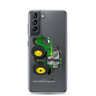 John Deere Clear Case for Samsung® Samsung Galaxy S21 John Deere 7R 350 Auto Power | Clear Case for Samsung® Quality Farmers Merch