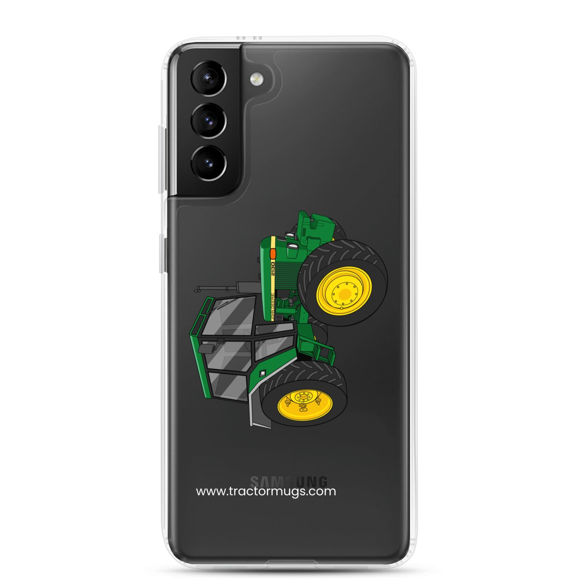John Deere Clear Case for Samsung® Samsung Galaxy S21 Plus John Deere 2130 | Clear Case for Samsung® Quality Farmers Merch