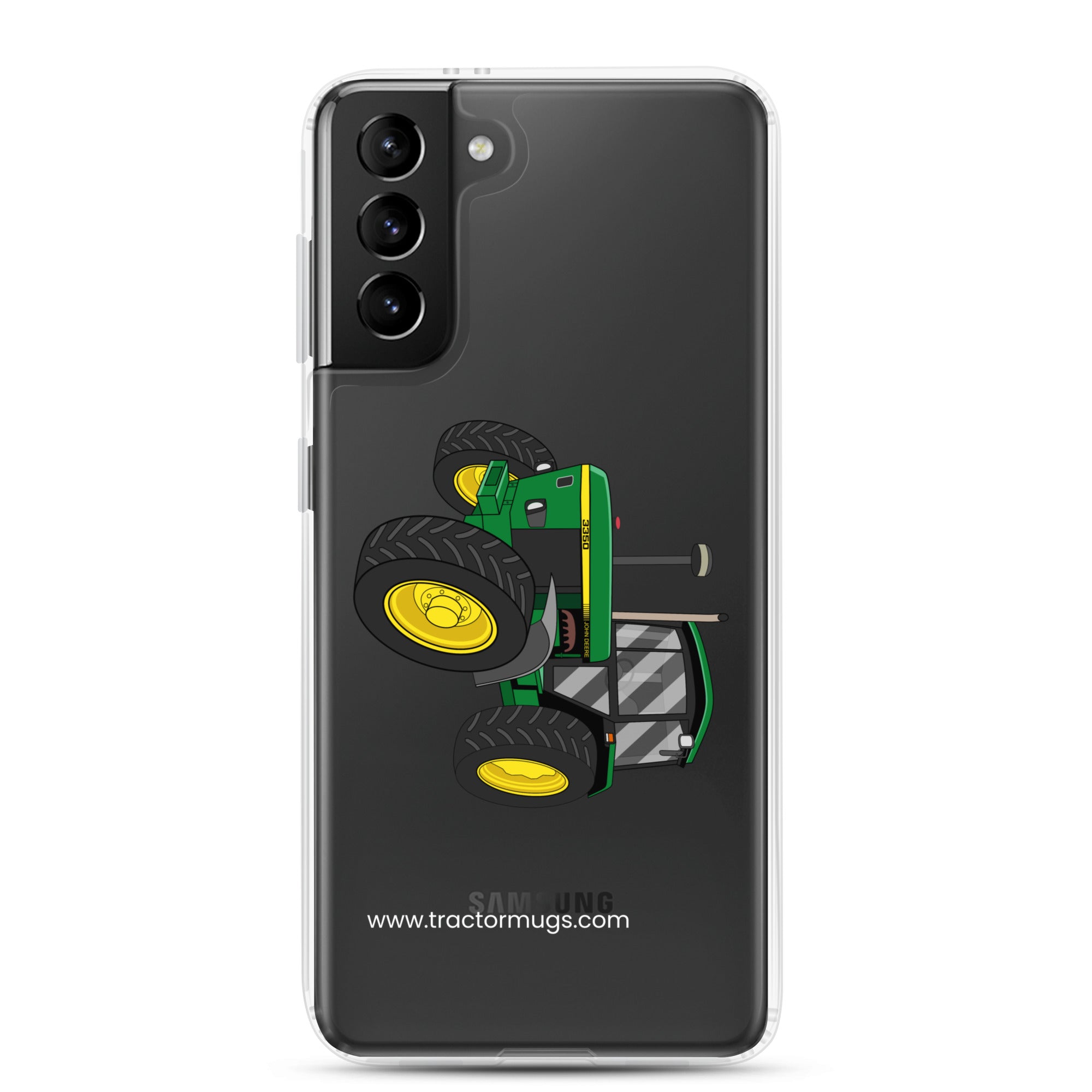 John Deere Clear Case for Samsung® Samsung Galaxy S21 Plus John Deere 3350 4WD | Clear Case for Samsung® Quality Farmers Merch
