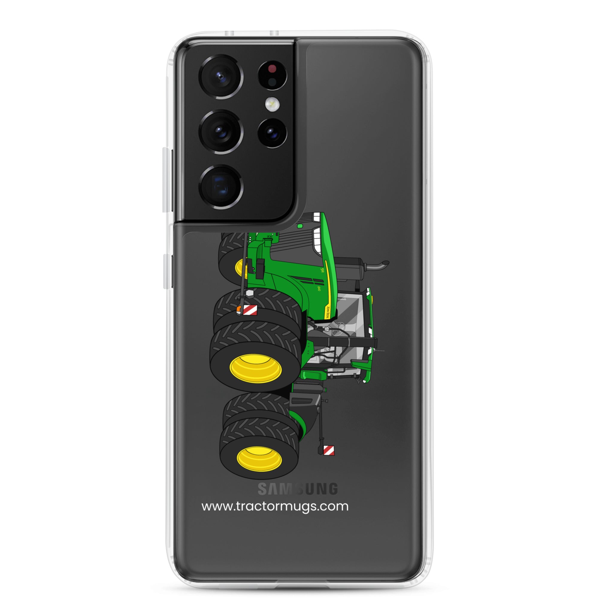 John Deere Clear Case for Samsung® Samsung Galaxy S21 Ultra John Deere 9R 640 | Clear Case for Samsung® Quality Farmers Merch